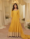 Aaradhana By Sayuri Viscose Wholesale Gown With Dupatta Suppliers In Mumbai